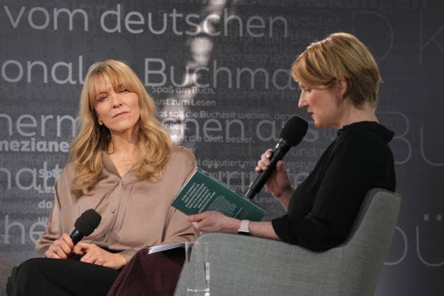 Buchmesse Leipzig GER, Leipzig,20260319, Buchmesse Leipzig, Messehalle , Lilli Tollkien, Mit beiden Händen den Himmel stützen