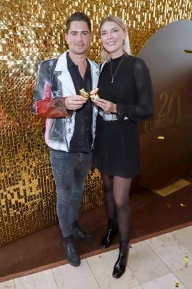 abb Dominik Bruntner, Jolina Fust zu Gast bei der Lind Goldhasen Oster Charity und Feier 20 Jahre Europa Passage Donnerstag 19.03.2026 in Hamburg Hamburg Germany