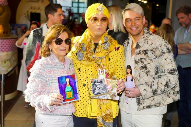 cntv Claudia Obert, Julian F.M. Stoeckel , Marcell Damaschke. zu Gast bei der Lind Goldhasen Oster Charity und Feier 20 Jahre Europa Passage Donnerstag 19.03.2026 in Hamburg Hamburg Germany