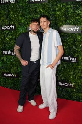 Premiere von Survivor Germany Phillip Burggraf und NERIS bei der Premiere von Survivor Germany (SPORT1) am 19.03.2026 im Cinenova Kino in Köln-Ehrenfeld. Koeln CINENOVA Nordrhein-Westfalen
