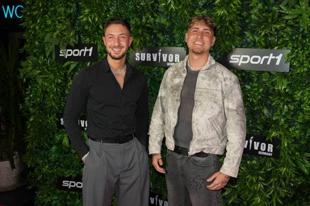 Premiere von Survivor Germany Roberto de Stefano und Eric bei der Premiere von Survivor Germany (SPORT1) am 19.03.2026 im Cinenova Kino in Köln-Ehrenfeld. Koeln CINENOVA Nordrhein-Westfalen