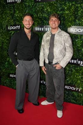 Premiere von Survivor Germany Roberto de Stefano und Eric bei der Premiere von Survivor Germany (SPORT1) am 19.03.2026 im Cinenova Kino in Köln-Ehrenfeld. Koeln CINENOVA Nordrhein-Westfalen