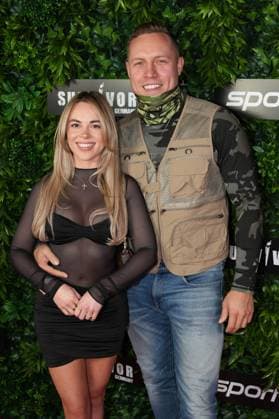 Premiere von Survivor Germany Patrick Romer mit Freundin Annelie Henze bei der Premiere von Survivor Germany (SPORT1) am 19.03.2026 im Cinenova Kino in Köln-Ehrenfeld. Koeln CINENOVA Nordrhein-Westfalen