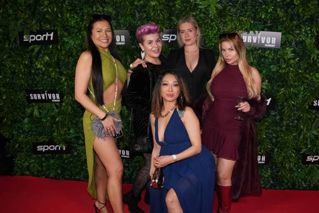Premiere von Survivor Germany Vanessa Wunderlich, Jazzl Nguyen, Mona Buruncuk, Vanja Rasova und Selina bei der Premiere von Survivor Germany (SPORT1) am 19.03.2026 im Cinenova Kino in Köln-Ehrenfeld. Koeln CINENOVA Nordrhein-Westfalen