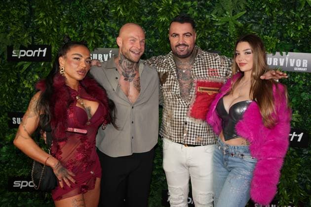 Premiere von Survivor Germany Anny Marry,Phil Essling (Knüsting), Cosimo Citiolo, Nathalie Gaus bei der Premiere von Survivor Germany (SPORT1) am 19.03.2026 im Cinenova Kino in Köln-Ehrenfeld. Koeln CINENOVA Nordrhein-Westfalen