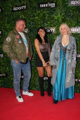 Premiere von Survivor Germany Stefan Braun, Amira Mischewski, Lara Juliette Sanders aka Barbara Lombardo bei der Premiere von Survivor Germany (SPORT1) am 19.03.2026 im Cinenova Kino in Köln-Ehrenfeld. Koeln CINENOVA Nordrhein-Westfalen