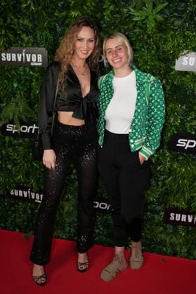 Premiere von Survivor Germany Carina Spack und Christina Grass bei der Premiere von Survivor Germany (SPORT1) am 19.03.2026 im Cinenova Kino in Köln-Ehrenfeld. Koeln CINENOVA Nordrhein-Westfalen