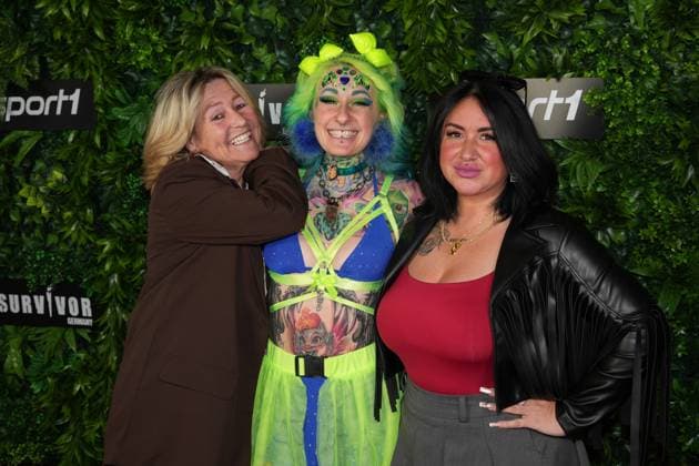 Premiere von Survivor Germany Annemie Herren, Sarah Sparklz und Nicki Pistola bei der Premiere von Survivor Germany (SPORT1) am 19.03.2026 im Cinenova Kino in Köln-Ehrenfeld. Koeln CINENOVA Nordrhein-Westfalen