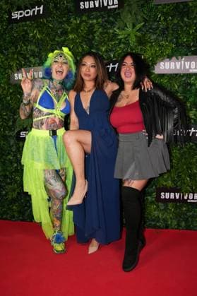 Premiere von Survivor Germany Sarah Sparklz, Jazzl Nguyen, Nicki Pistola bei der Premiere von Survivor Germany (SPORT1) am 19.03.2026 im Cinenova Kino in Köln-Ehrenfeld. Koeln CINENOVA Nordrhein-Westfalen