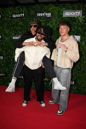 Premiere von Survivor Germany Laurenz Pesch, Calvin Ogara bei der Premiere von Survivor Germany (SPORT1) am 19.03.2026 im Cinenova Kino in Köln-Ehrenfeld. Koeln CINENOVA Nordrhein-Westfalen