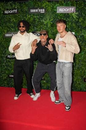 Premiere von Survivor Germany Laurenz Pesch, Calvin Ogara bei der Premiere von Survivor Germany (SPORT1) am 19.03.2026 im Cinenova Kino in Köln-Ehrenfeld. Koeln CINENOVA Nordrhein-Westfalen