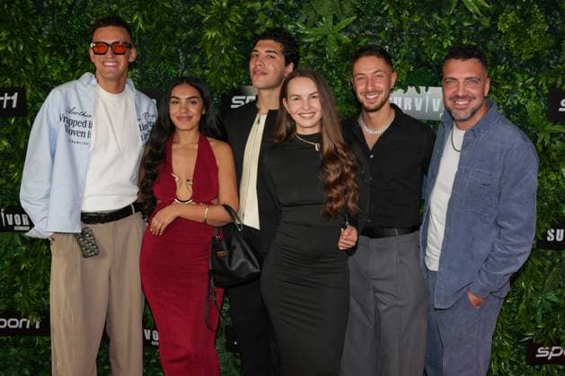 Premiere von Survivor Germany Kid Haris, Yasmin Classen, Hayko Djan, Lisa Mieschkem Roberto de Stefano, Nelson Mendes bei der Premiere von Survivor Germany (SPORT1) am 19.03.2026 im Cinenova Kino in Köln-Ehrenfeld. Koeln CINENOVA Nordrhein-Westfalen