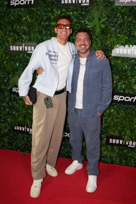 Premiere von Survivor Germany Kid Haris und Nelson Mendes bei der Premiere von Survivor Germany (SPORT1) am 19.03.2026 im Cinenova Kino in Köln-Ehrenfeld. Koeln CINENOVA Nordrhein-Westfalen