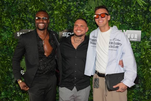 Premiere von Survivor Germany Collins Egege, Nico Legat und Kid Haris bei der Premiere von Survivor Germany (SPORT1) am 19.03.2026 im Cinenova Kino in Köln-Ehrenfeld. Koeln CINENOVA Nordrhein-Westfalen