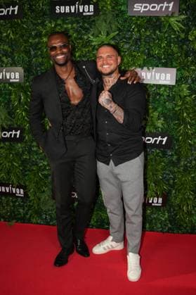 Premiere von Survivor Germany Collins Egege und Kid Haris bei der Premiere von Survivor Germany (SPORT1) am 19.03.2026 im Cinenova Kino in Köln-Ehrenfeld. Koeln CINENOVA Nordrhein-Westfalen
