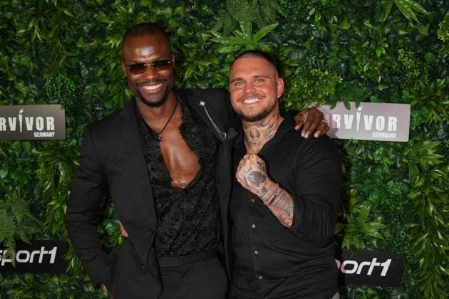 Premiere von Survivor Germany Collins Egege und Kid Haris bei der Premiere von Survivor Germany (SPORT1) am 19.03.2026 im Cinenova Kino in Köln-Ehrenfeld. Koeln CINENOVA Nordrhein-Westfalen