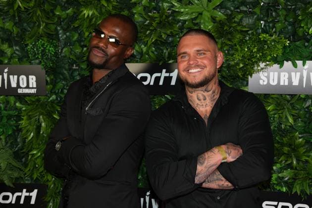 Premiere von Survivor Germany Collins Egege und Kid Haris bei der Premiere von Survivor Germany (SPORT1) am 19.03.2026 im Cinenova Kino in Köln-Ehrenfeld. Koeln CINENOVA Nordrhein-Westfalen