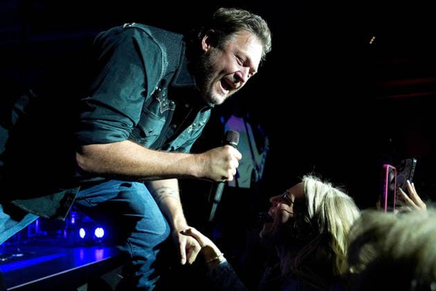 NASHVILLE, TENNESSEE - MARCH 19: Blake Shelton performs at Omni Nashville Hotel on March 19, 2026 in Nashville, Tennessee Copyright: xAdMediax MediaPunchx
