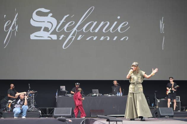 SaO PAULO, SP - 20.03.2026: LOLLAPALOOZA BRASIL 2026 - Singer Stefanie opens the Budweiser stage this Friday (20), the first day of Lollapalooza 2026, at the Interlagos racetrack, south of Sao Paulo. The festival brings together national and international acts in yet another edition in the capital of Sao Paulo. x2908146x  AngÃ licaxAlves
