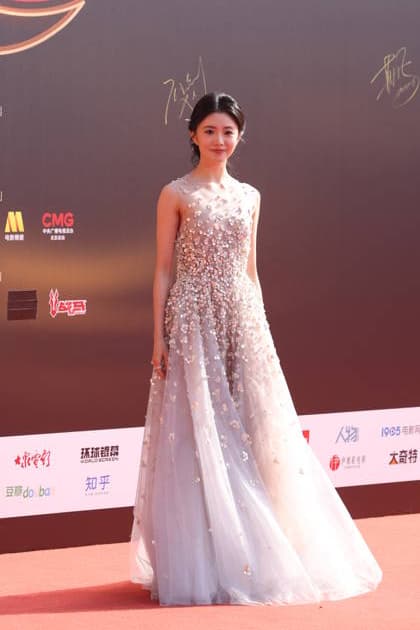 BEIJING, CHINA - MARCH 20: Actress Liu Haocun arrives at the red carpet for the first CMG China Film Festival on March 20, 2026 in Beijing, China.  Copyright: xVCGx 111629519522