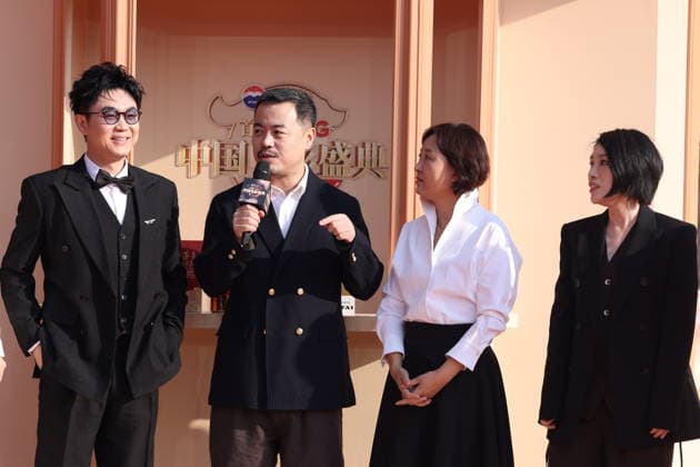 BEIJING, CHINA - MARCH 20: The cast and crew of The Lychee Road arrive at the red carpet for the first CMG China Film Festival on March 20, 2026 in Beijing, China.  Copyright: xVCGx 111629527397