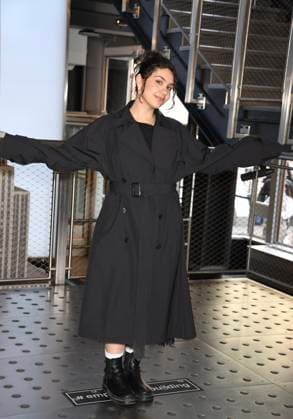 NEW YORK, NY- MARCH 20: Alessia Cara visits the Empire State Building in celebration of her new album, Love Or Lack Thereof on March 20, 2026 in New York City. Copyright: xmpi099x