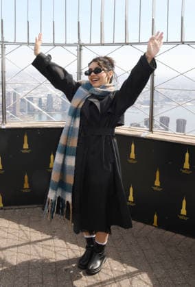 Alessia Cara visits the Empire State Building in celebration of her new album, Love Or Lack Thereof Featuring: Alessia Cara Where: New York City, New York, United States When: 20 Mar 2026 Credit: mpi099 MediaPunch INSTARimages EDITORIAL USE ONLY. NOT FOR USE BY NEWSPAPERS BASED IN THE UK. Copyright: xx instar55570046