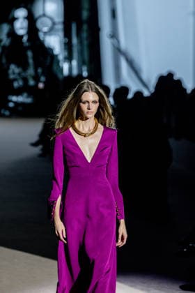 Malne fashion show at Mercedes Benz Fashion Week Madrid A model during a Malne fashion show at Mercedes Benz Fashion Week Madrid, on March 20, 2026, in Madrid Spain The Madrid-based firm, directed by designers Paloma Álvarez and Juanjo Mánez, presents at the 83rd edition of MBFWMadrid its sustainable and slow fashion haute couture proposal, in the year of the 40th anniversary of the catwalk, which brings together at IFEMA its main Spanish fashion creators, presents at the 83rd edition of MBFWMadrid its proposal of sustainable haute couture and slow fashion, in the year of the 40th anniversary of the catwalk, which brings together at IFEMA the main creators of contemporary Spanish fashion today 20 MARCH 2026 FASHION DESIGNER COLLECTION SHOW Copyright: xRicardoxRubiox 7383600