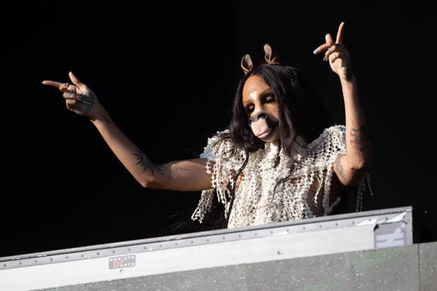 SaO PAULO, SP - 20.03.2026: LOLLAPALOOZA BRASIL 2026 - German DJ Horsegiirl performs this Friday afternoon (20), the first day of the Lollapalooza festival, held at the Interlagos racetrack in Sao Paulo, SP. x2908393x  RodileixMorais