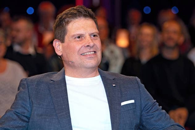 MDR - Riverboat. Radsportlegende Jan Ullrich anläßlich der Aufzeichnung der MDR - Talkshow Riverboat am 20.03.2026 in der Mediacity Leipzig. 20260320ADO0024