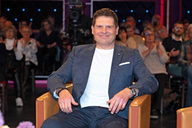 MDR - Riverboat. Radsportlegende Jan Ullrich anläßlich der Aufzeichnung der MDR - Talkshow Riverboat am 20.03.2026 in der Mediacity Leipzig. 20260320ADO0026