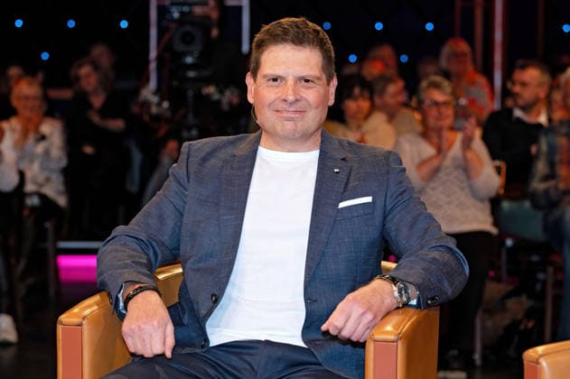 MDR - Riverboat. Radsportlegende Jan Ullrich anläßlich der Aufzeichnung der MDR - Talkshow Riverboat am 20.03.2026 in der Mediacity Leipzig. 20260320ADO0032