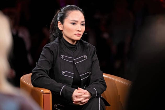 MDR - Riverboat. Schauspielerin Mai Duong Kieu anläßlich der Aufzeichnung der MDR - Talkshow Riverboat am 20.03.2026 in der Mediacity Leipzig. 20260320ADO0083