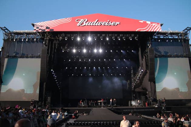 SaO PAULO, SP - 20.03.2026: LOLLAPALOOZA BRASIL 2026 - Budweiser stage at the end of the afternoon this Friday (20), first day of Lollapalooza 2026, at the Interlagos racetrack, south of Sao Paulo. The festival brings together national and international attractions in yet another edition in the capital of Sao Paulo. x2908451x  AngÃ licaxAlves