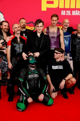 bei der Deutschlandpremiere von PILLION im Kino International in Berlin am 20.3.2026