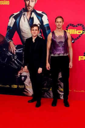 Harry Melling und Alexander Skarsgard bei der Deutschlandpremiere von PILLION im Kino International in Berlin am 20.3.2026