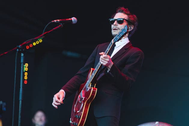 SaO PAULO, SP - 20.03.2026: LOLLAPALOOZA BRASIL 2026 - Guitarist Daniel Kessler of the American band Interpol during a performance on the Samsung Stage at Lollapalooza Brasil 2026 held at the Interlagos racetrack in the early evening of this Friday (20). x2908483x  YurixMurakami