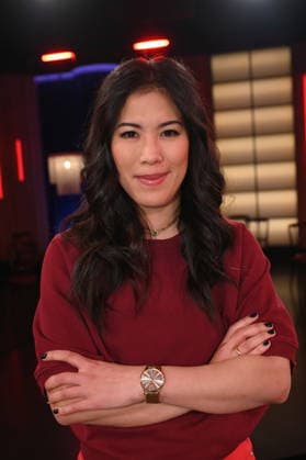 Moderatorin und Wissenschaftsjournalistin Mai Thi Nguyen-Kim zu Gast in der WDR Talkshow Kölner Treff