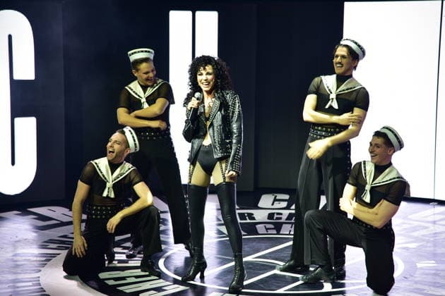 Cher musIcal Berlin Premiere Showausschnitte vom neuen Mucical von und über US Popstar Cher im BlueMax Theatere Berlin am 20.03.2026