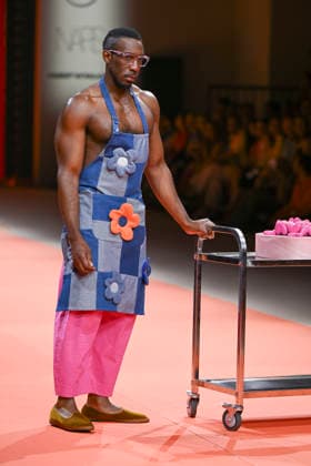 Agatha Ruiz de la Prada - Mercedes-Benz Fashion Week Madrid - 20 Mar 2026 A model walks the runway wearing a design by Agatha Ruiz de la Prada during the Mercedes-Benz Fashion Week de Madrid in IFEMA. Madrid Spain Copyright: xAtilanoxGarciax xSOPAxImagesx photos09584