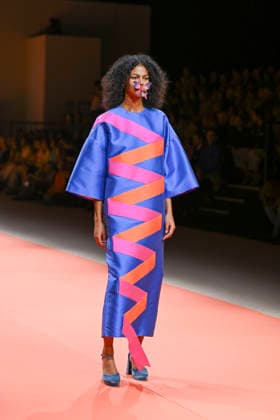 Agatha Ruiz de la Prada - Mercedes-Benz Fashion Week Madrid - 20 Mar 2026 A model walks the runway wearing a design by Agatha Ruiz de la Prada during the Mercedes-Benz Fashion Week de Madrid in IFEMA. Madrid Spain Copyright: xAtilanoxGarciax xSOPAxImagesx photos09595