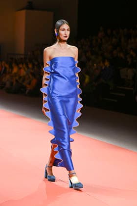 Agatha Ruiz de la Prada - Mercedes-Benz Fashion Week Madrid - 20 Mar 2026 A model walks the runway wearing a design by Agatha Ruiz de la Prada during the Mercedes-Benz Fashion Week de Madrid in IFEMA. Madrid Spain Copyright: xAtilanoxGarciax xSOPAxImagesx photos09565