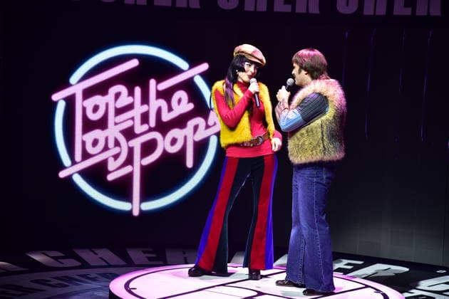 Cher musIcal Berlin Premiere Showausschnitte vom neuen Mucical von und über US Popstar Cher (im wirklichen leben mit Sänger und Ehemann Sonny Bono) im BlueMax Theatere Berlin am 20.03.2026