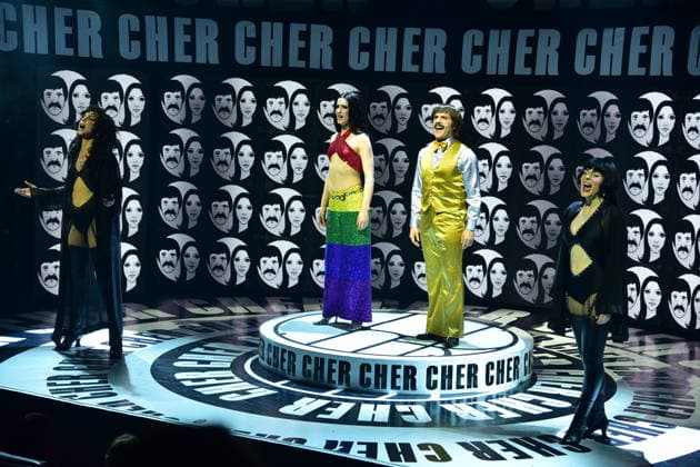 Cher musIcal Berlin Premiere Showausschnitte vom neuen Mucical von und über US Popstar Cher (im wirklichen leben mit Sänger und Ehemann Sonny Bono) im BlueMax Theatere Berlin am 20.03.2026