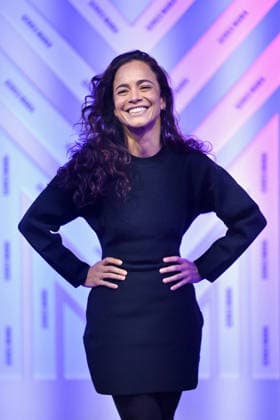 Opening Ceremony - Series Mania Festival. FC LILLE, FRANCE - MARCH 20 Alice Braga attend the Opening ceremony during the Series Mania Festival on March 20, 2026 in Lille, France.. Photo by Franck Castel ABACAPRESS.COM Lille France  Copyright: xCastelxFranck ABACAx