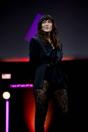 Opening Ceremony - Series Mania Festival. FC LILLE, FRANCE - MARCH 20 Daphne Burki attend the Opening ceremony during the Series Mania Festival on March 20, 2026 in Lille, France.. Photo by Franck Castel ABACAPRESS.COM Lille France  Copyright: xCastelxFranck ABACAx