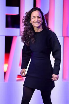 Opening Ceremony - Series Mania Festival. FC LILLE, FRANCE - MARCH 20 Alice Braga attend the Opening ceremony during the Series Mania Festival on March 20, 2026 in Lille, France.. Photo by Franck Castel ABACAPRESS.COM Lille France  Copyright: xCastelxFranck ABACAx