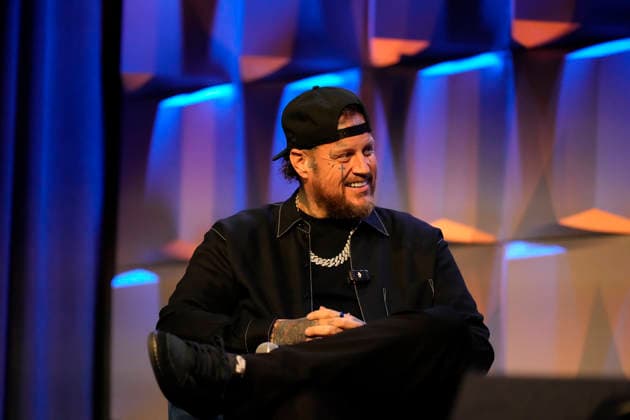 NASHVILLE, TENNESSEE - MARCH 20: Jelly Roll is presented with the Humanitarian Award during CRS 2026 at Omni Nashville Hotel on March 20, 2026 in Nashville, Tennessee Credit: AdMedia. USA - ZUMAa123 20260320_zaa_a123_201 Copyright: xMickeyxBernalx