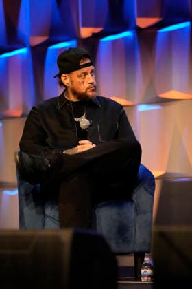 NASHVILLE, TENNESSEE - MARCH 20: Jelly Roll is presented with the Humanitarian Award during CRS 2026 at Omni Nashville Hotel on March 20, 2026 in Nashville, Tennessee Credit: AdMedia. USA - ZUMAa123 20260320_zaa_a123_230 Copyright: xMickeyxBernalx