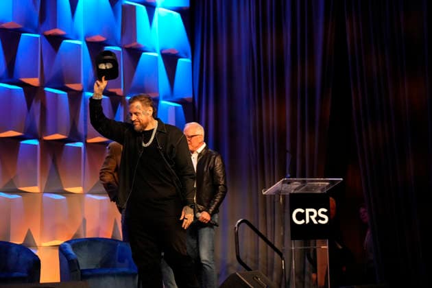 NASHVILLE, TENNESSEE - MARCH 20: Jelly Roll is presented with the Humanitarian Award during CRS 2026 at Omni Nashville Hotel on March 20, 2026 in Nashville, Tennessee Credit: AdMedia. USA - ZUMAa123 20260320_zaa_a123_240 Copyright: xMickeyxBernalx